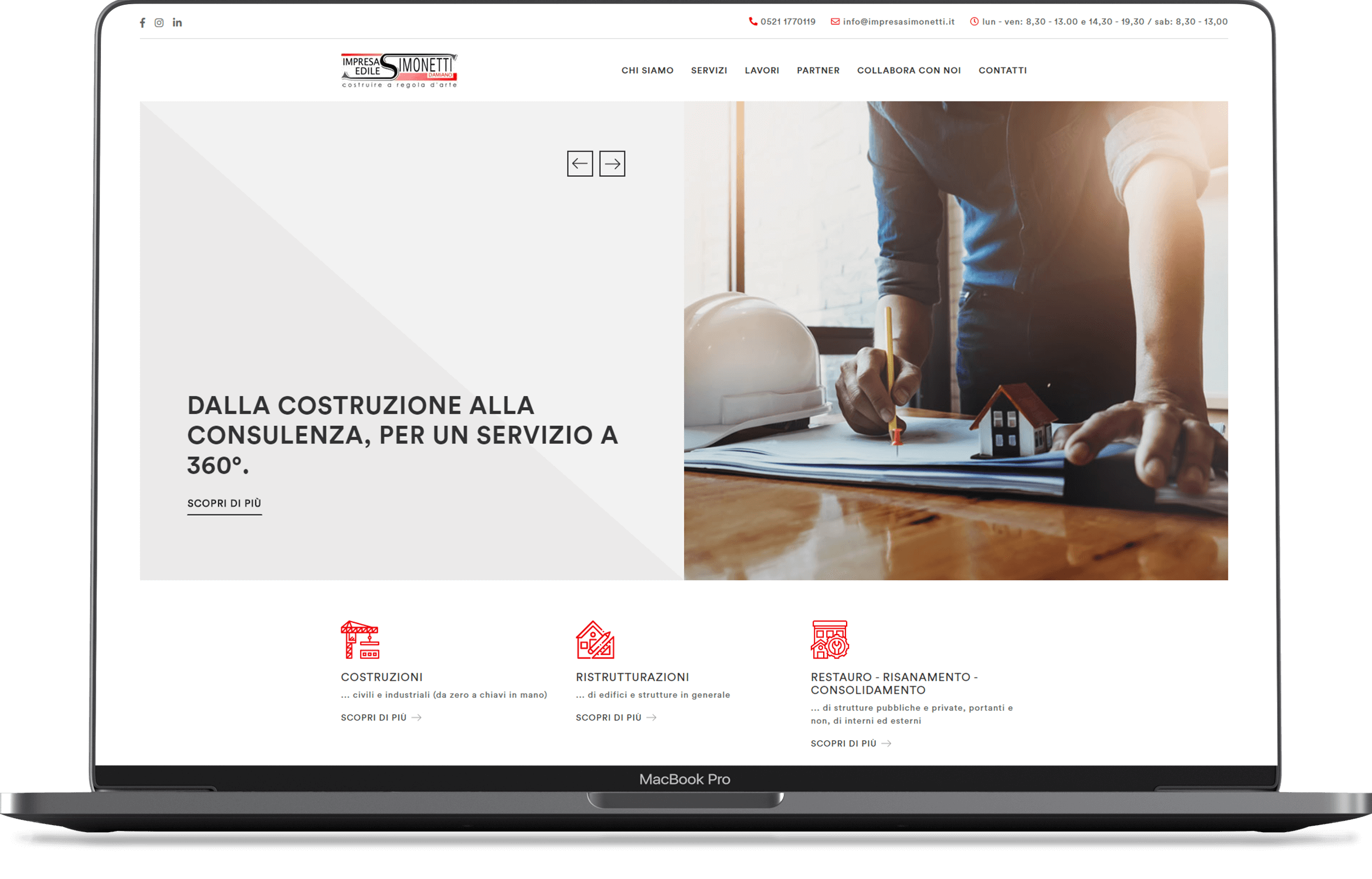 pagina interna Impresa Simonetti